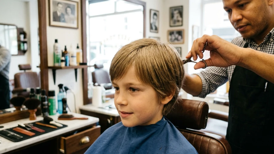 The Short Layered Boys Haircut