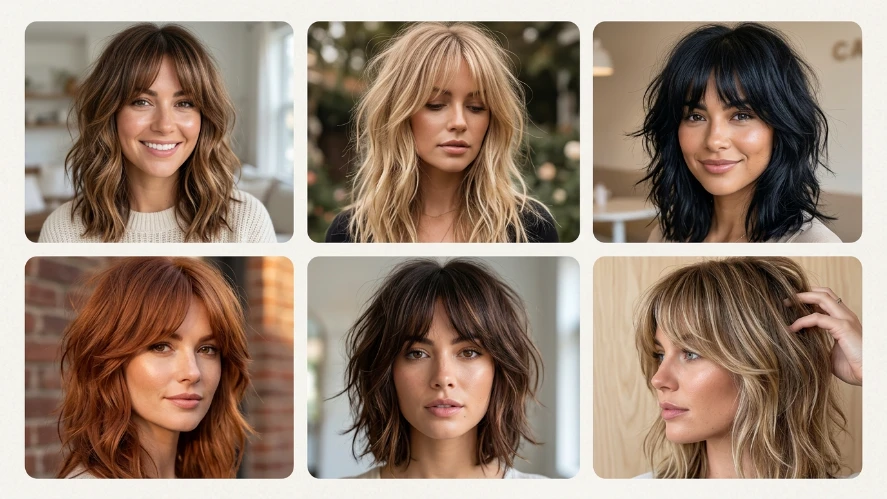 17 Shag Haircut With Curtain Bangs Trendy Ideas 2026 Guide