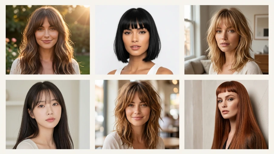 16 Trendy Hairstyles with Bangs Ideas for Women 2026 Today