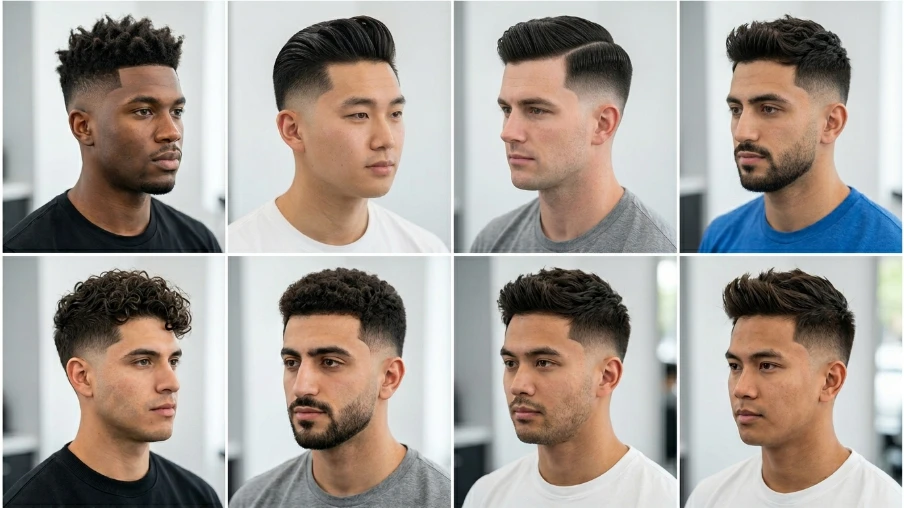 16 Ideas Modern Mid Taper Fade Haircuts for Men 2026 Style