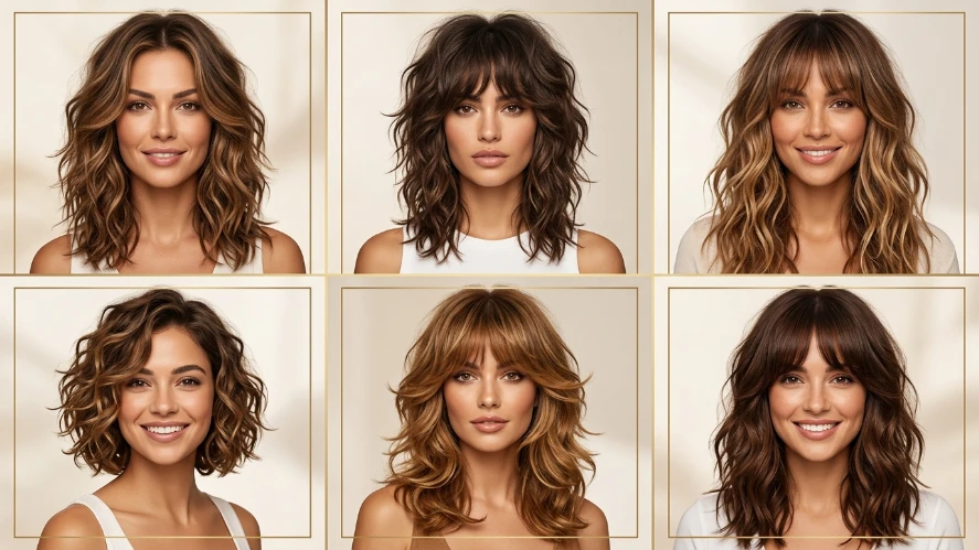17 Shag Hairstyles for Wavy Hair - Trendy Ideas 2026 Guide