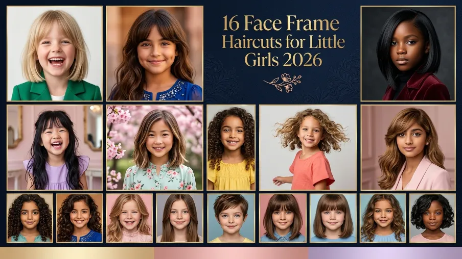 16 Face Frame Haircuts for Little Girls Cute Styles in 2026