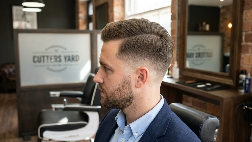 The Low Fade Comb Over