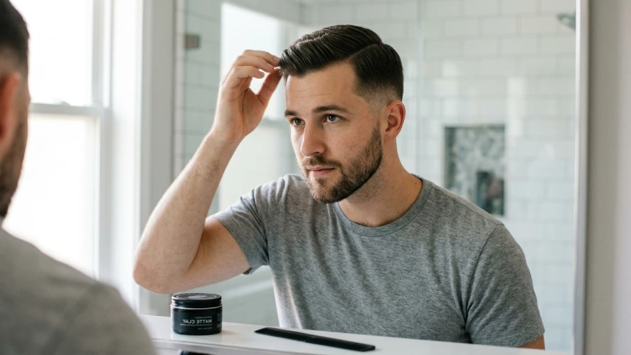 The Short Comb Over Haircut