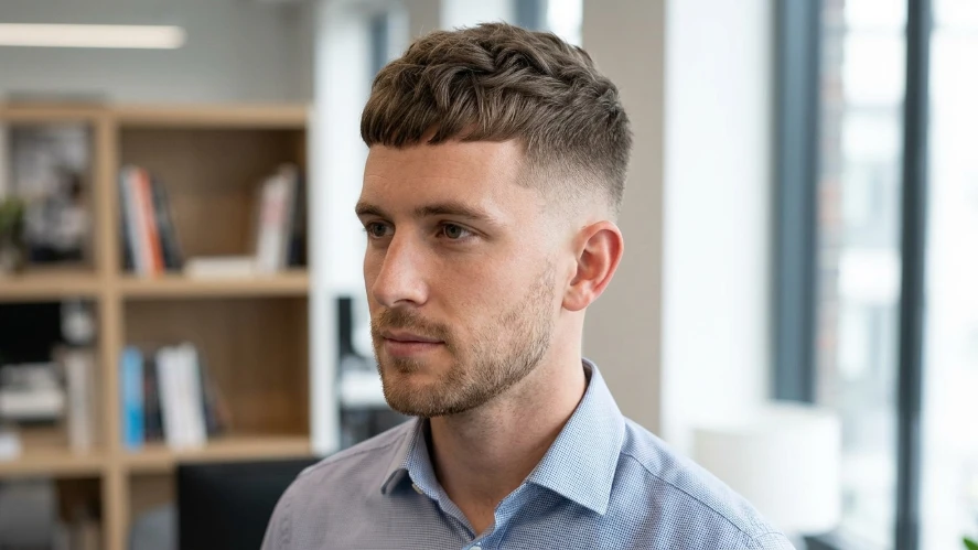 The Low Fade French Crop
