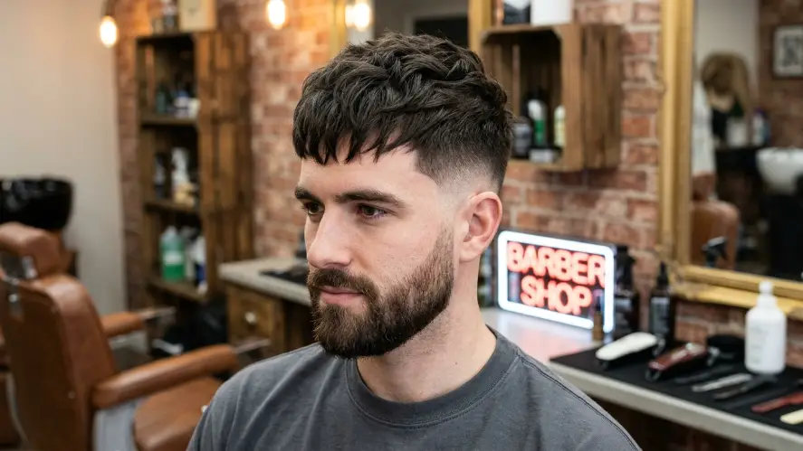 The Textured Crop with Mid Fade