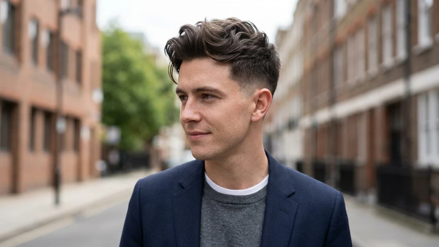The Textured Quiff Hairstyle