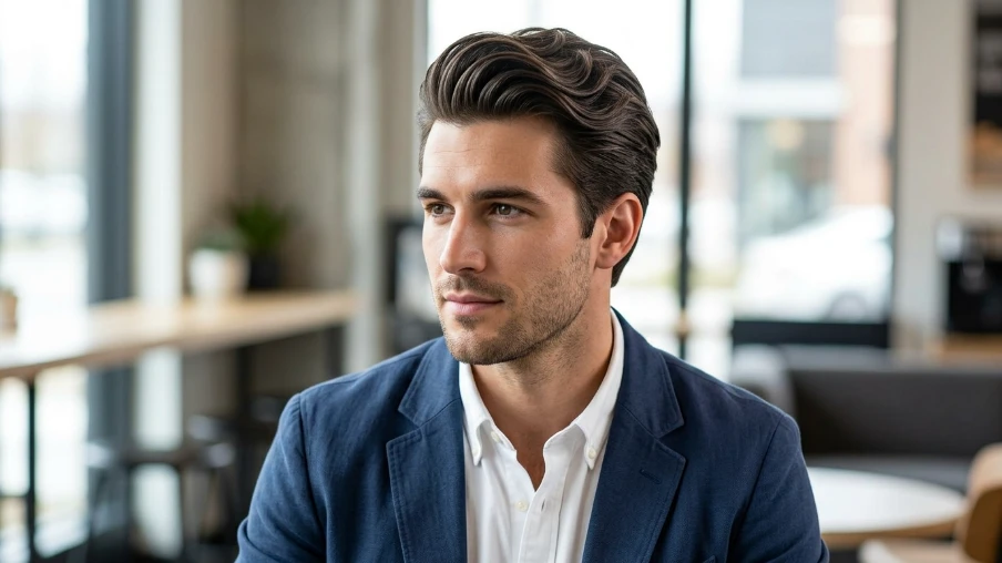 The Wavy Slick Back