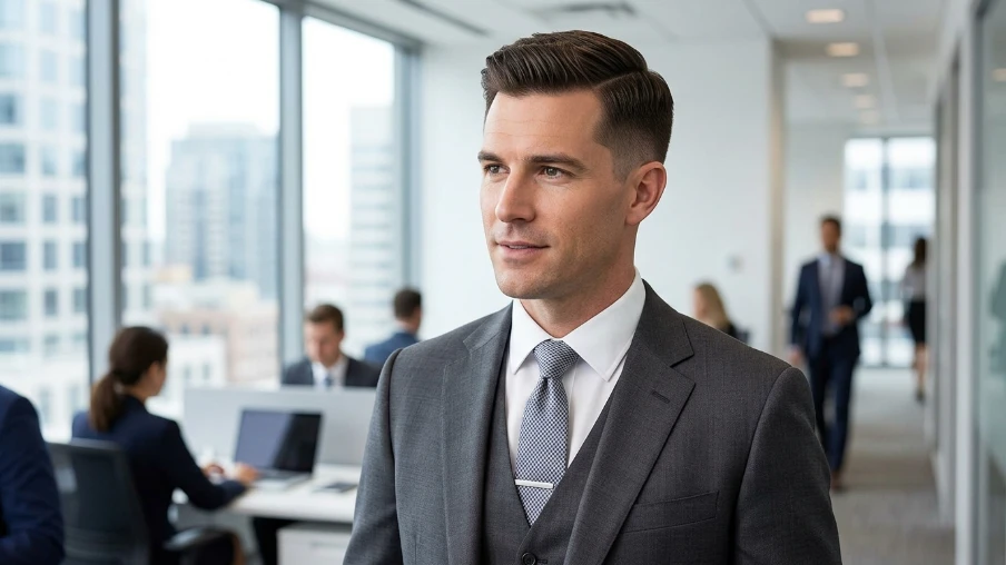 The Modern Executive Haircut