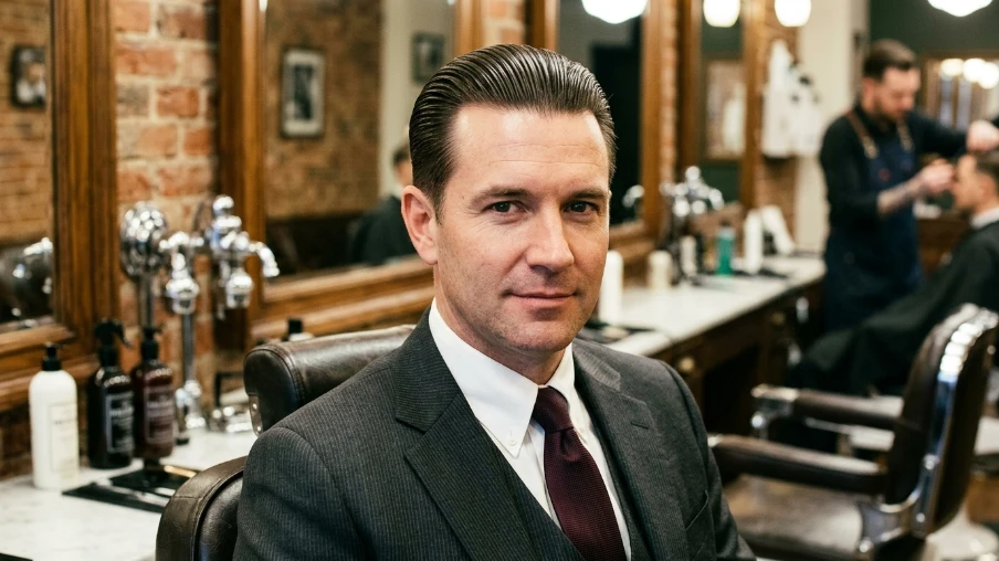 The Slick Back Haircut