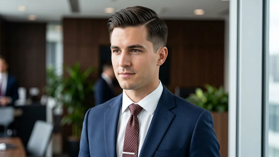 The Comb Over Formal Haircut
