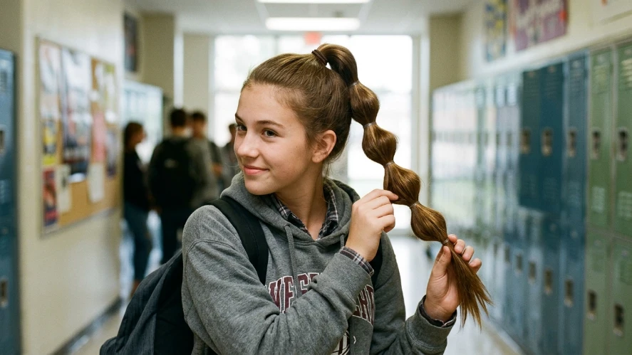 Bubble Ponytail