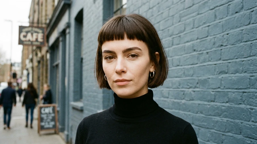 Blunt Micro Bangs