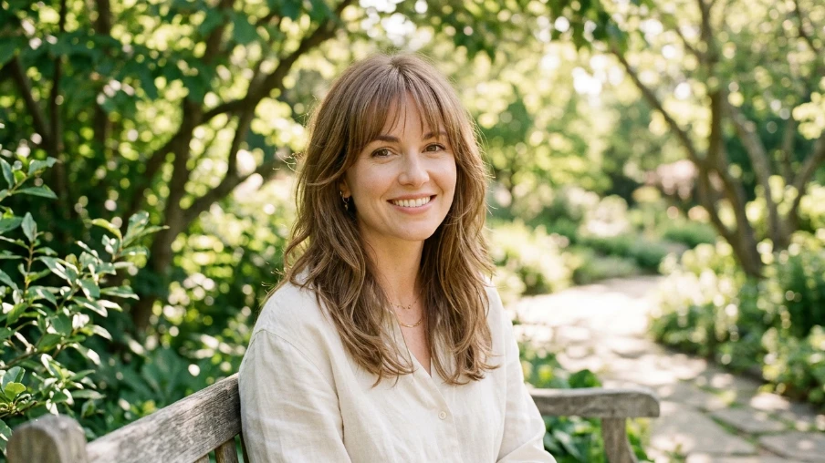 Soft Layered Hair with Wispy Fringe