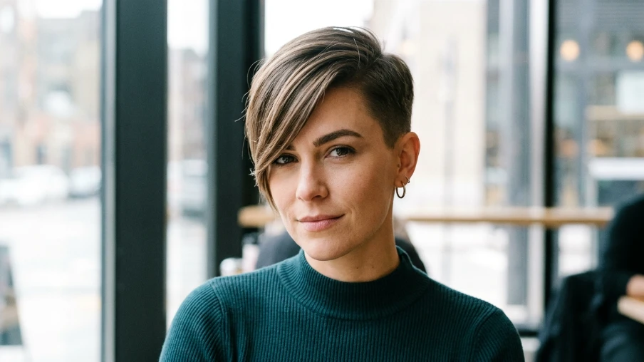 Side Swept Pixie Cut