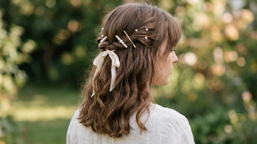 The Twisted Half Up with Soft Waves