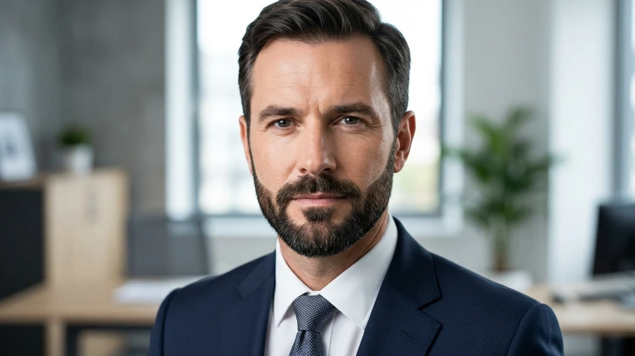 Clean Trimmed Beard Style