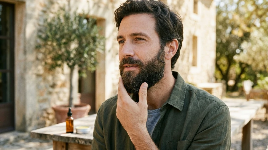 Textured Beard Grooming Style