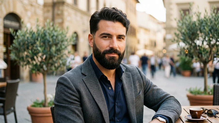 The Full Italian Beard