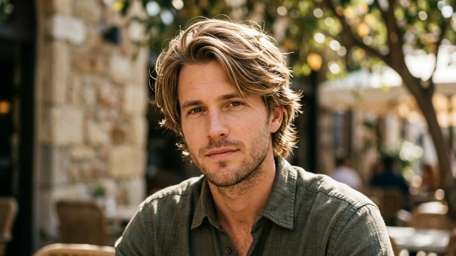 The Layered Brown Haircut