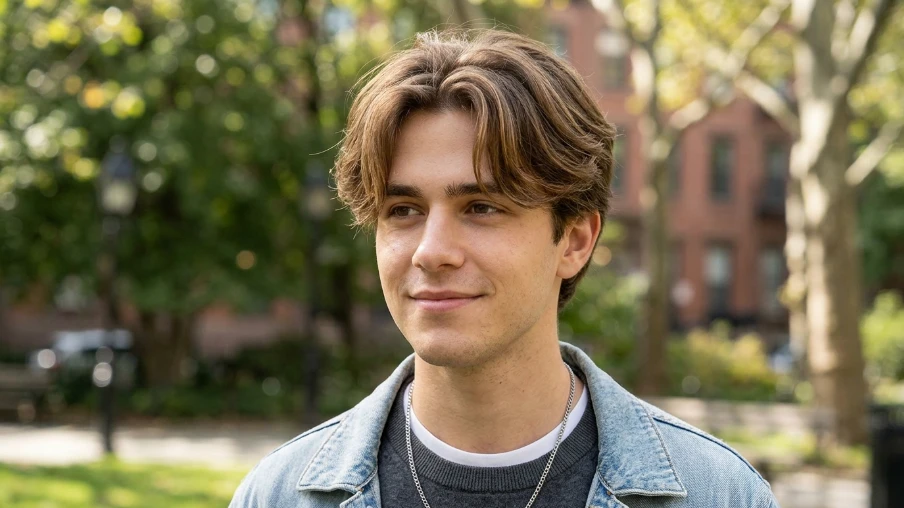 The Soft Brown Hair Tones Men Look