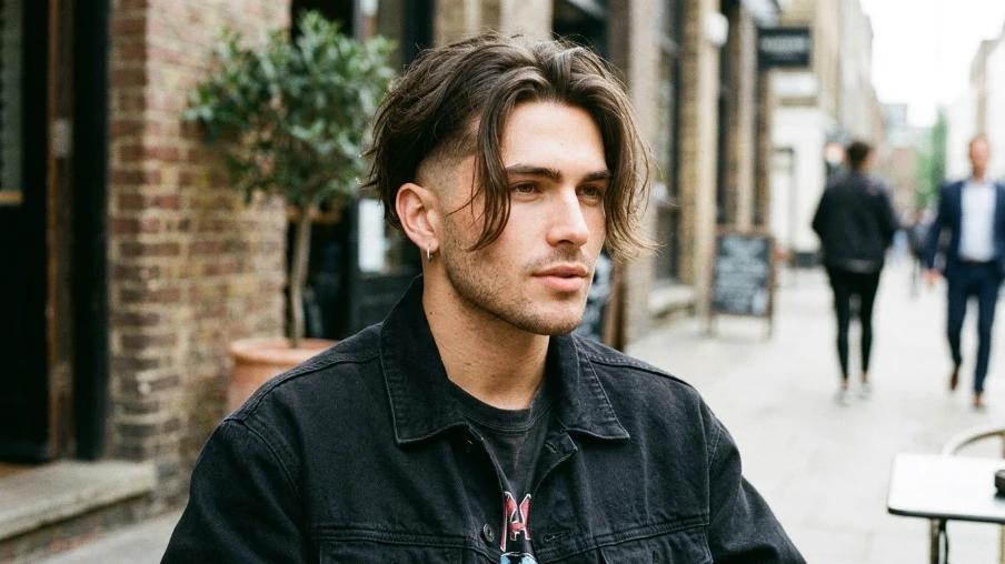 The Undercut Curtain Bangs