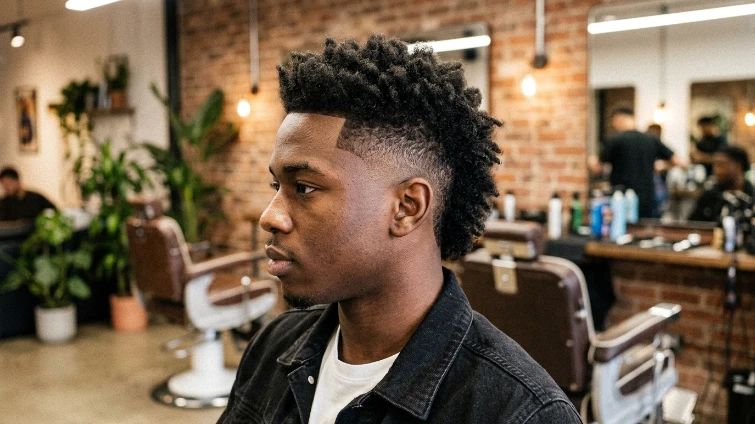 Burst Fade Haircut