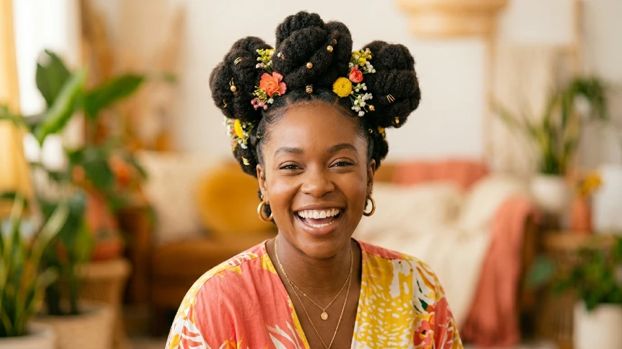 The Triple Bun Mohawk