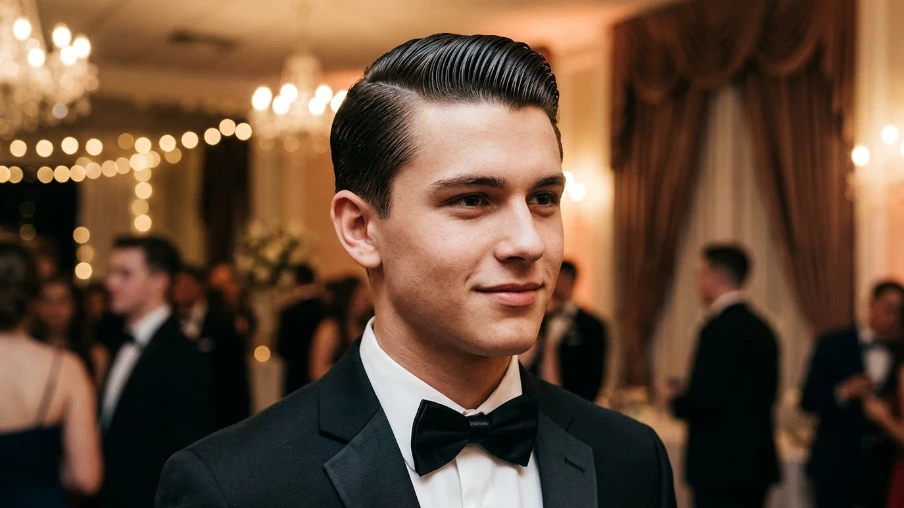 The Classic Gelled Formal Hairstyle