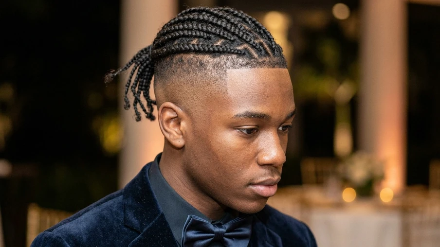 The Braided Prom Hairstyle for Men