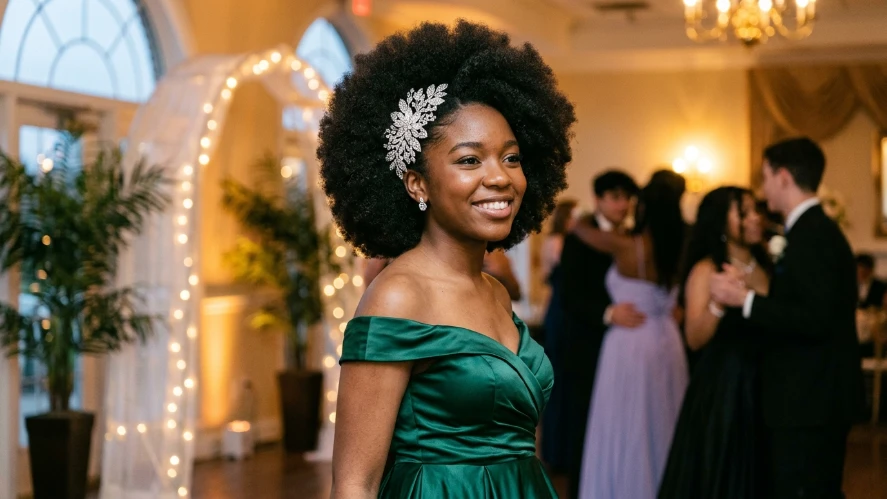 The Afro Prom Style