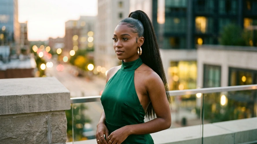 The Sleek High Ponytail