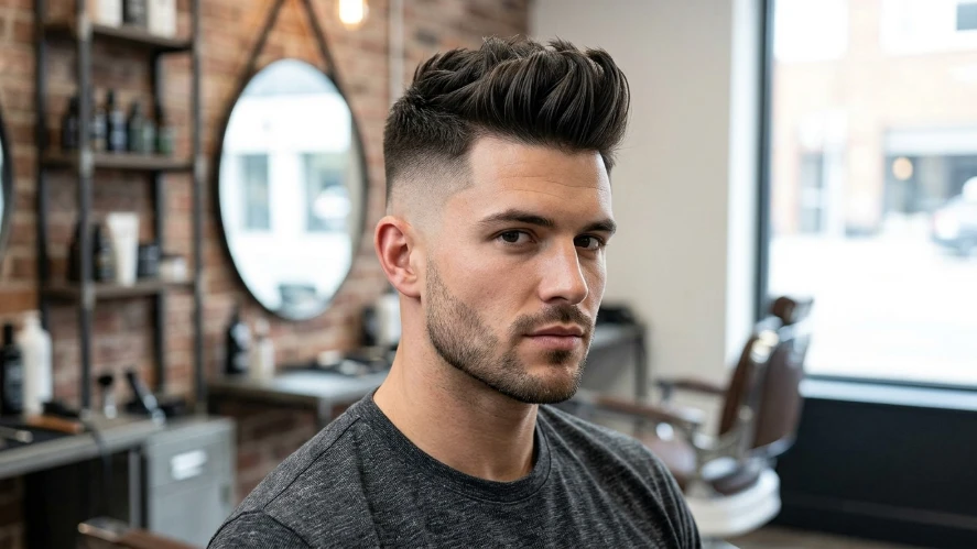 The Skin Fade Quiff