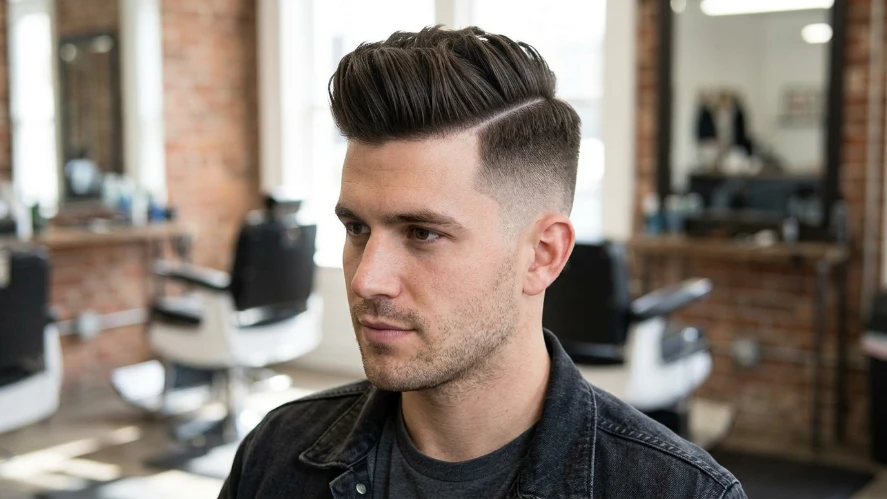 The Undercut Quiff Hairstyle