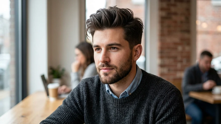 The Medium Quiff Hairstyle