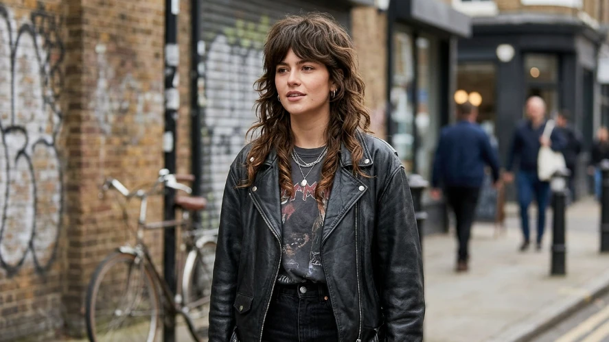 The Wolf Cut for Wavy Hair