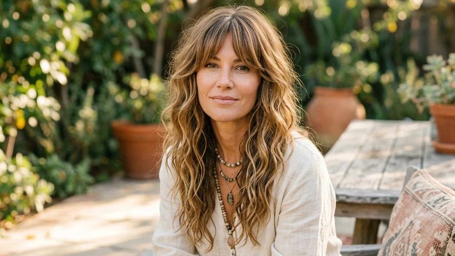 The Boho Shag Hairstyle