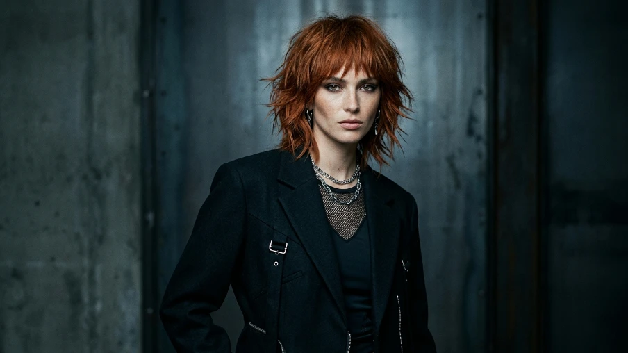The Choppy Razored Shaggy Bob