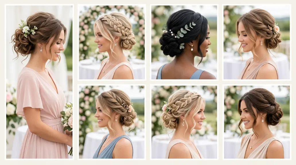 12 stunning ideas for Bridesmaid Updo Hairstyles Thin Hair