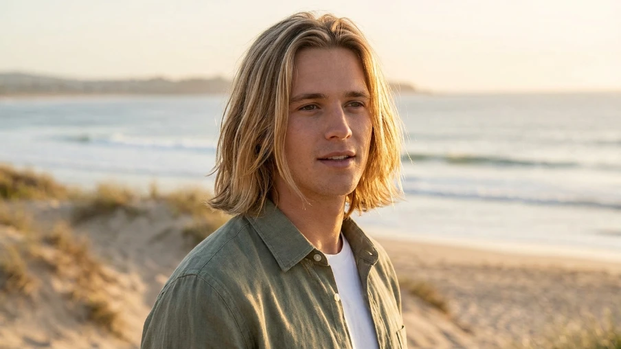 The Surfer Blonde Hair Look