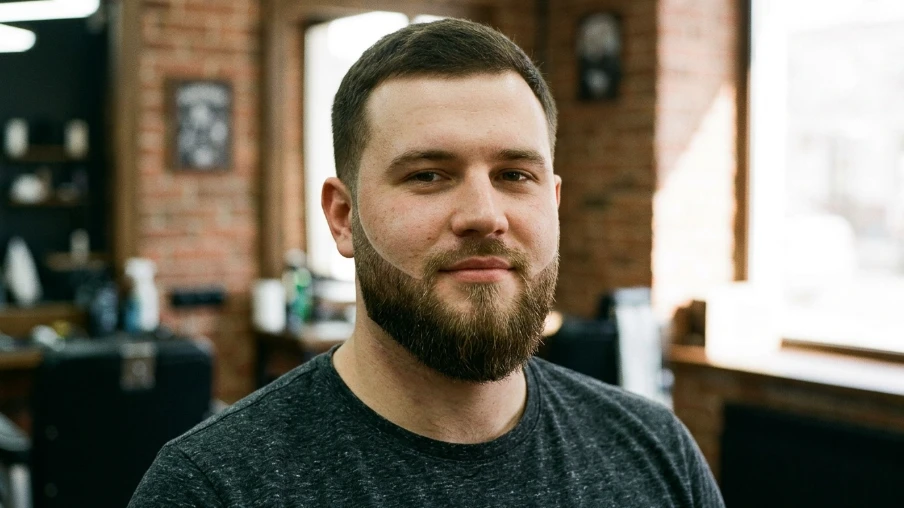 The Defined Jawline Beard