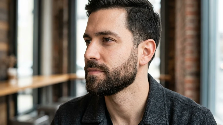 Jawline Defining Beard