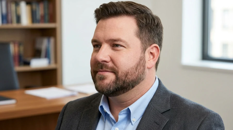 Neat Beard for Chubby Face