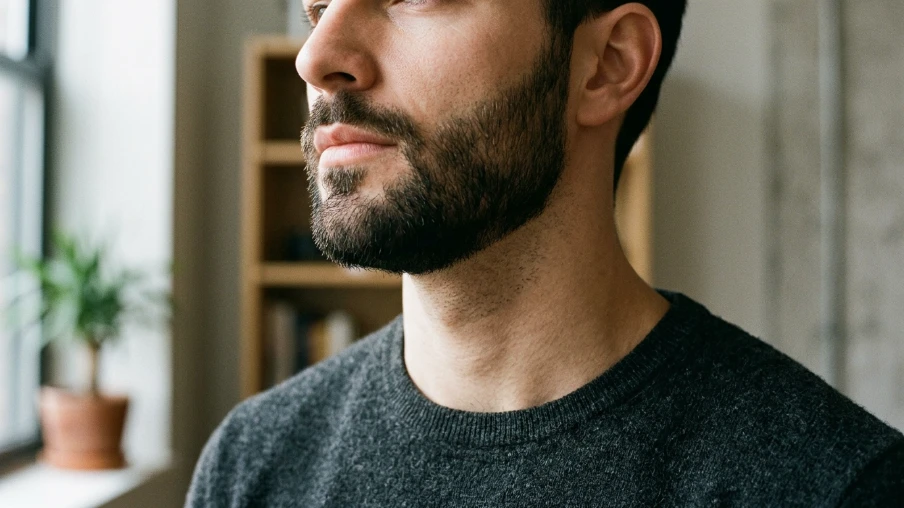 The Defined Neckline Beard