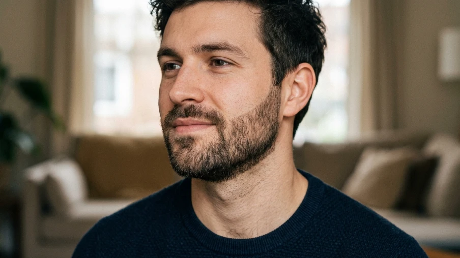 Heavy Stubble Beard