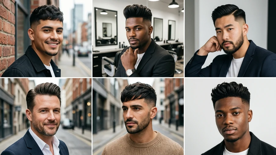 18 Trendy Men's Haircuts for Round Face Shapes in 2026 Now