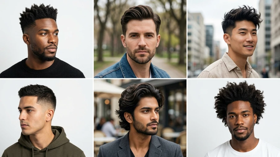16 Simple Yet Stylish Men's Hairstyles for Thick Hair Now