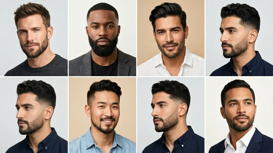 16 best beard styles for oval faces to enhance your jawline