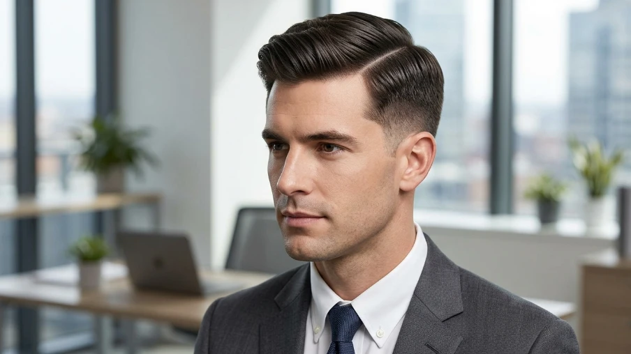 The Classic Side Part