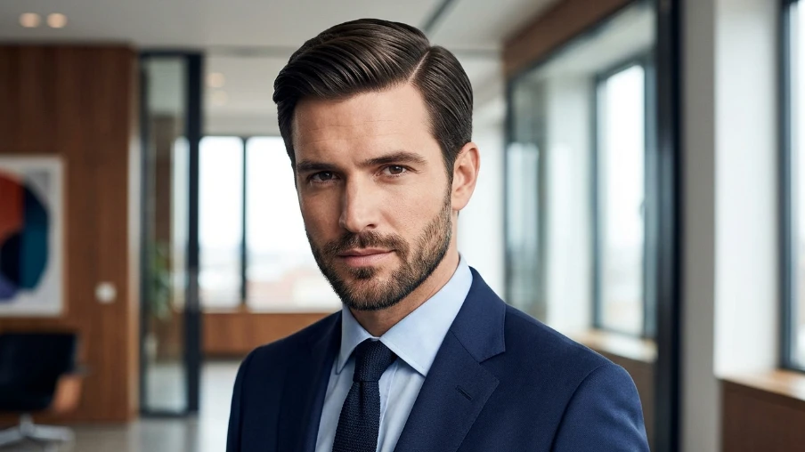 The Comb Over Formal Haircut